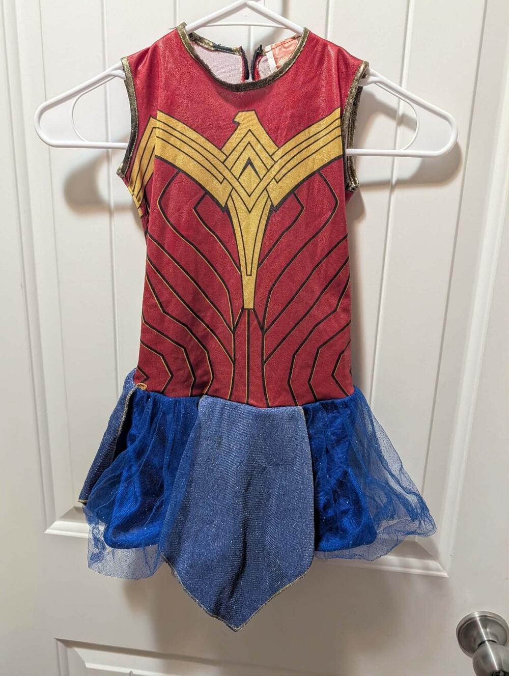 Girls Rubie's DC Comics Wonder Woman Dress Halloween Costume Size S (4-6) - Picture 1 of 9